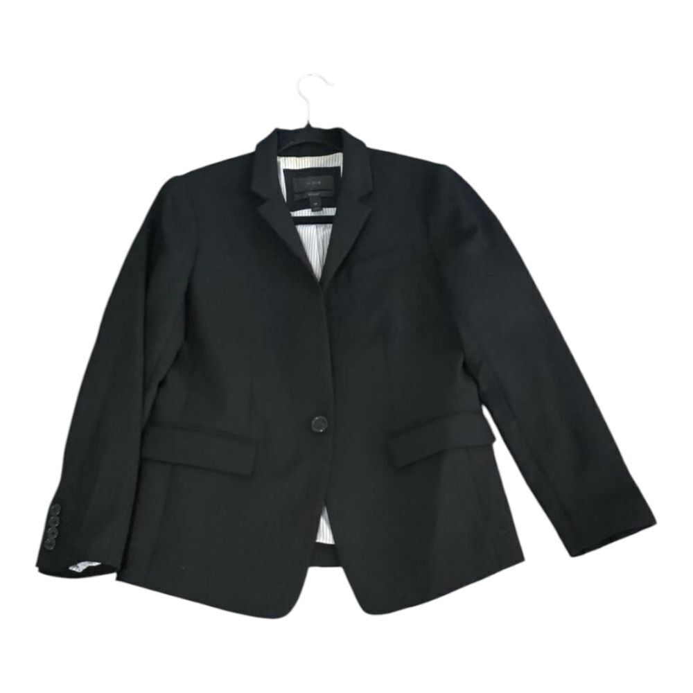 J. Crew Regent Wool Classic Black Suit Jacket Size 6p